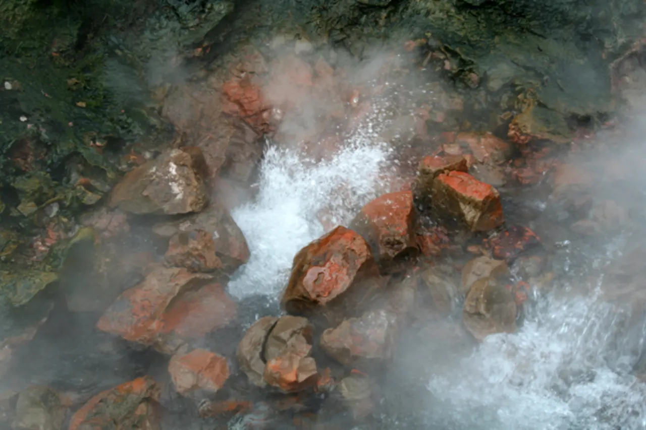 Steam rising from Deildartunguhver hot spring